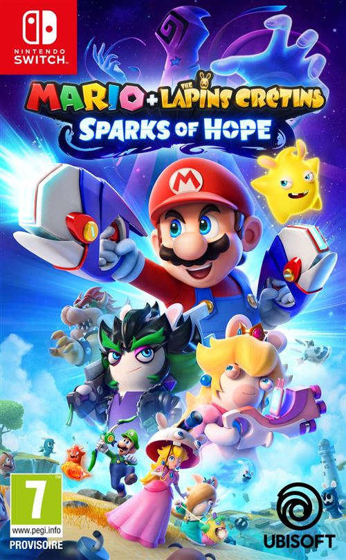 Mario + The Lapins Cretins Sparks of Hope