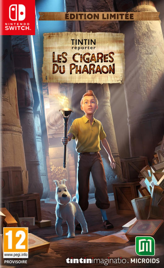 Tintin Reportero cigarros del Faraon